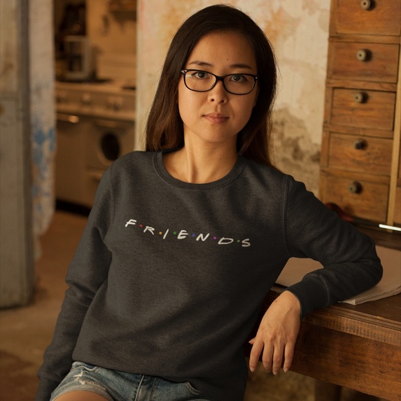 Friends (TV Show) Logo Sweatshirt - Picture 2 of 4